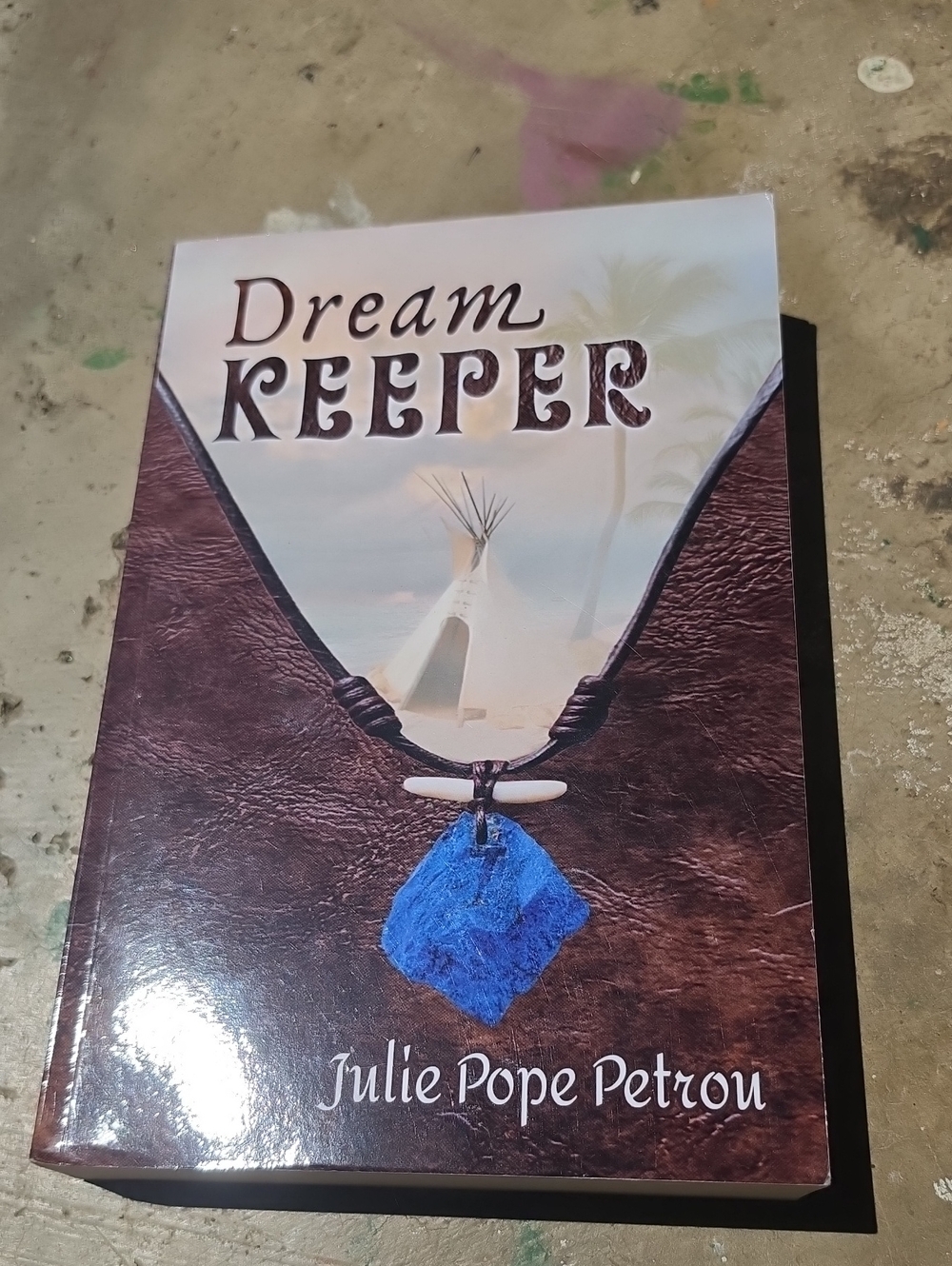 Paperbacks Dream Keeper Brown & Blue Coffee Table Book
